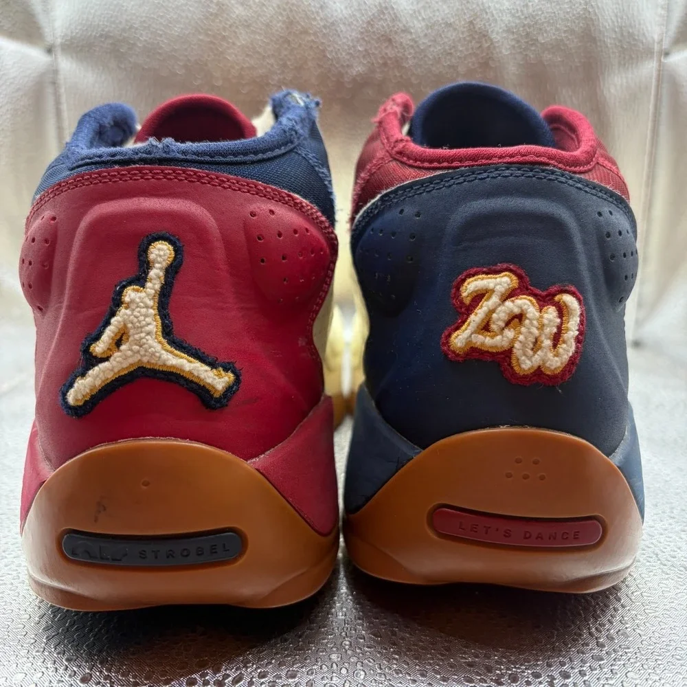 Size 10 Nike Air Jordan Zion 2 Pelicans Coconut Milk Navy Mens Shoes DV0549-164